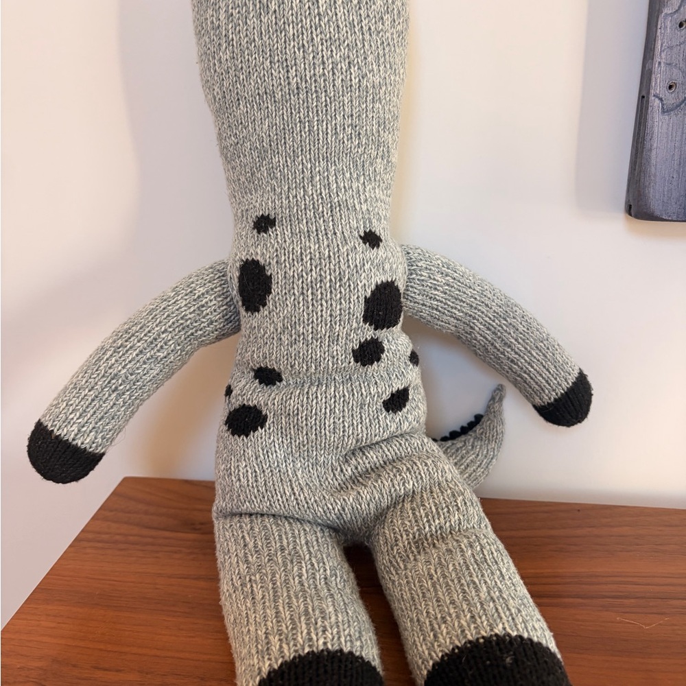 Blabla kids Maximus the Dinosaur stuffed animal - grey- regular size - Picture 2 of 4